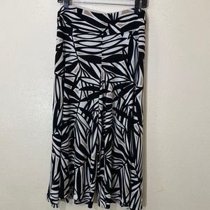 Kate & Mallory High Rise Casual Print Pants